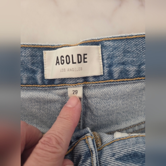 Agolde, Parker Vintage Cut Off‎ Short, Swampmeet, Size 29 - Picture 9 of 9